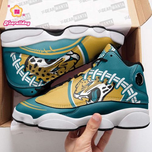 Jacksonville Jaguars Air Jordan 13 Sneaker Custom For Fans Gift