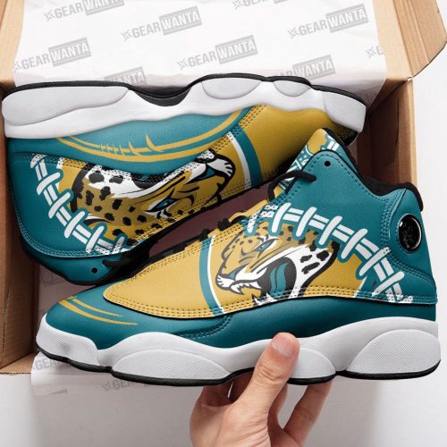Jacksonville Jaguars Air Jordan 13 Sneaker Custom For Fans Gift
