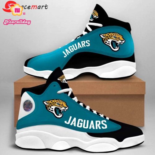 Jacksonville Jaguars Air Jordan 13 Sneaker Custom For Fans Gift