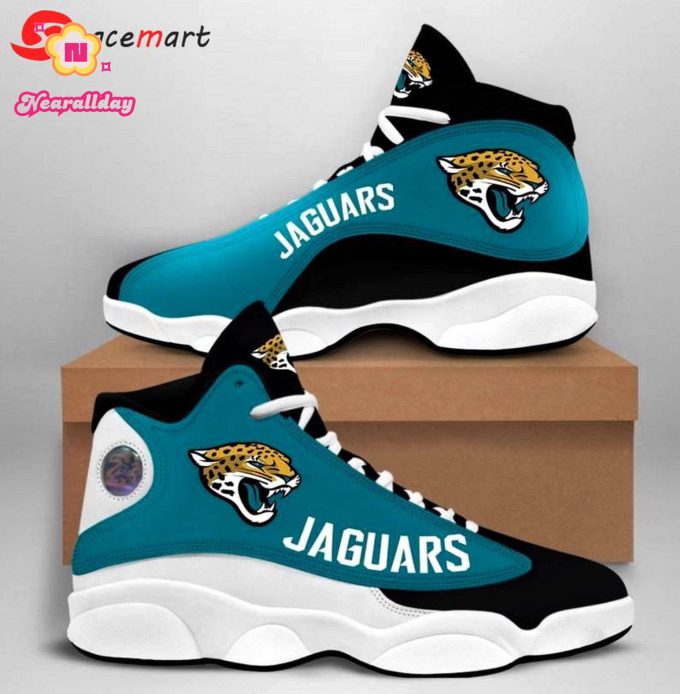 Jacksonville Jaguars Air Jordan 13 Sneaker Custom For Fans Gift
