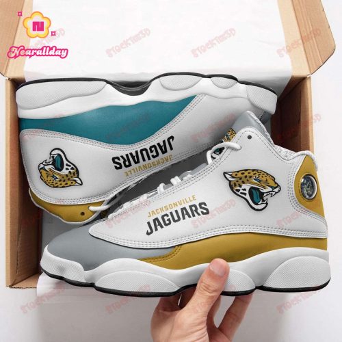 Jacksonville Jaguars Air Jordan 13 Sneaker Custom For Fans Gift