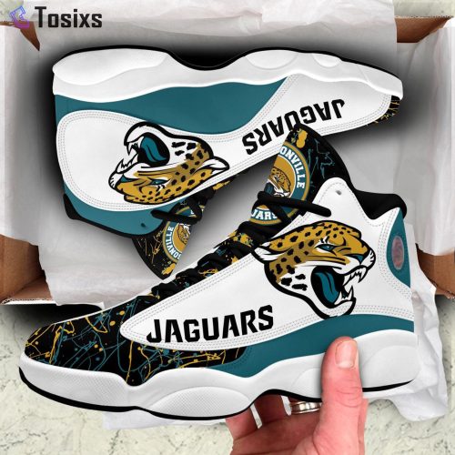 Jacksonville Jaguars Air Jordan 13 Sneaker Custom For Fans Gift