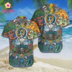 Jacksonville Jaguars Grateful Dead Hawaiian Shirt Jacksonville Jaguars Grateful Dead Hawaiian Shirt