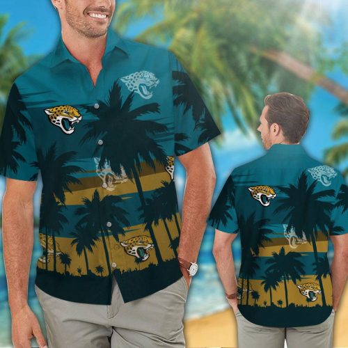 Jacksonville Jaguars Hawaiian Shirt Gift for Men Women #12