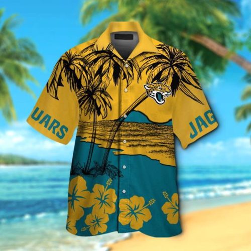 Jacksonville Jaguars Hawaiian Shirt Gift for Men Women #13