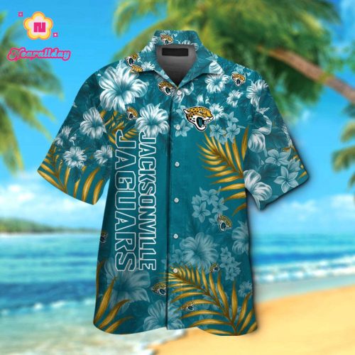 Jacksonville Jaguars Hawaiian Shirt Gift for Men Women #17