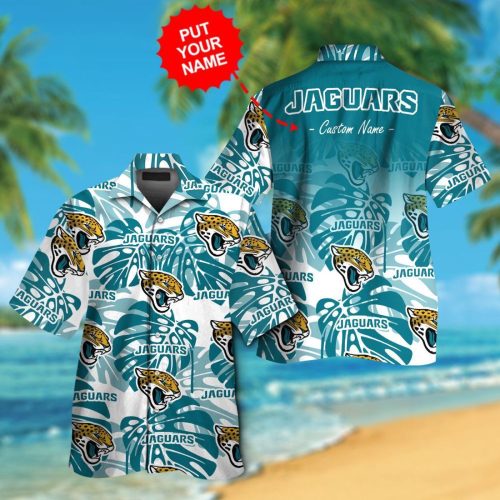 Jacksonville Jaguars Hawaiian Shirt Gift for Men Women #5