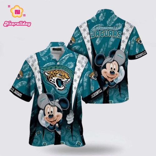 Jacksonville Jaguars Nfl Mickey Mouse Hawaiian Shirt For Fans
