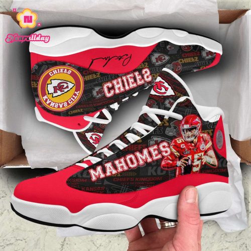 Kansas City Chiefs Air Jordan 13 Sneaker Custom For Fans Gift
