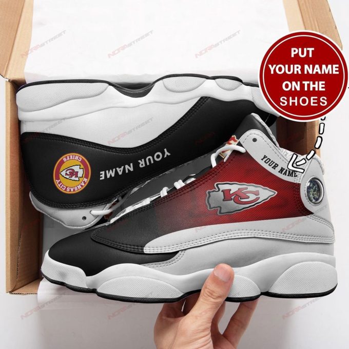 Kansas City Chiefs Air Jordan 13 Sneaker Custom For Fans Gift