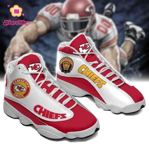 Kansas City Chiefs Air Jordan 13 Sneaker Custom For Fans Gift