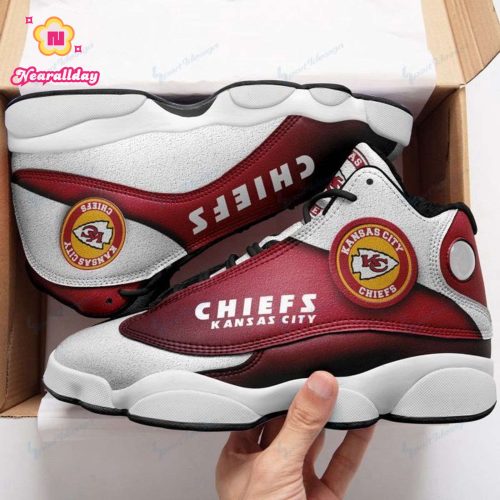 Kansas City Chiefs Air Jordan 13 Sneaker Custom For Fans Gift