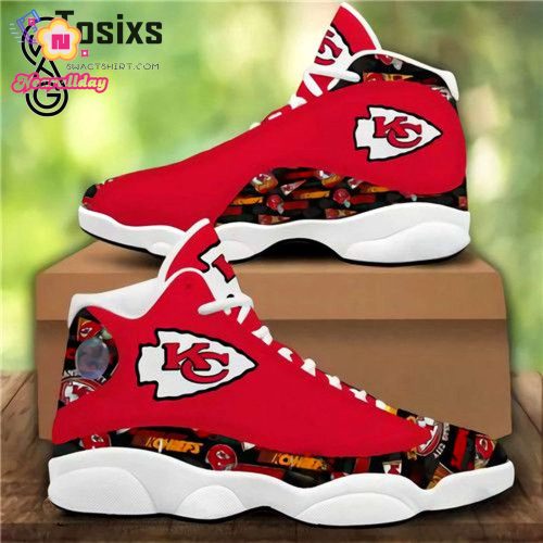 Kansas City Chiefs Air Jordan 13 Sneaker Custom For Fans Gift