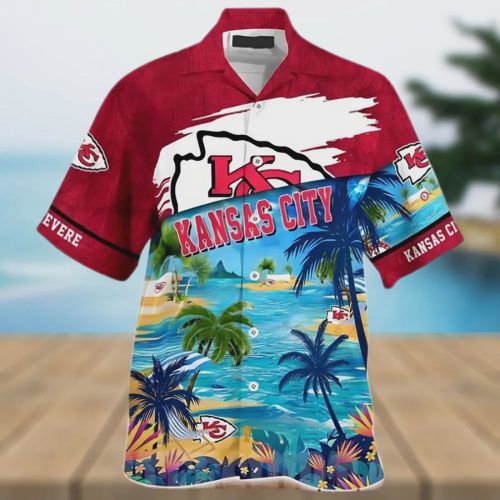 Kansas City Chiefs Beach Aloha Hawaiian Shirt