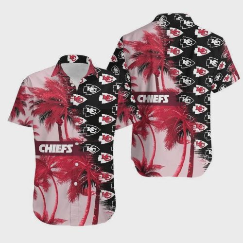 Kansas City Chiefs Coconut Tree Hawaiian Shirt