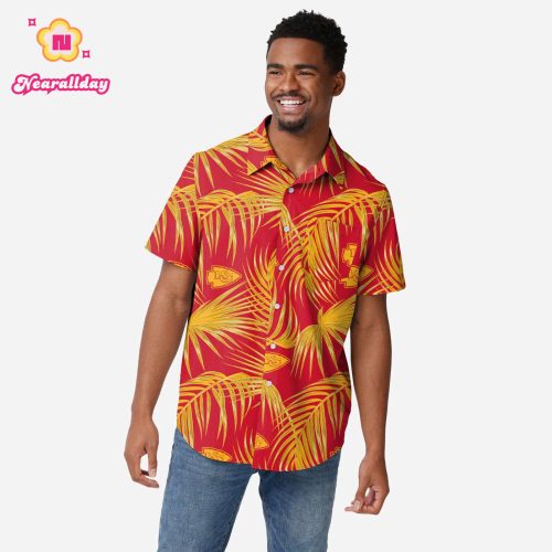 Kansas City Chiefs Hawaiian Button Up Shirt