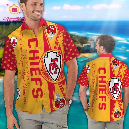 Kansas City Chiefs Hawaiian Shirt Gift for Men Women #12