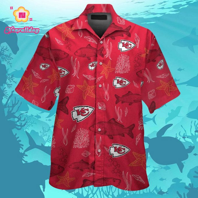 Kansas City Chiefs Hawaiian Shirt Gift for Men Women #13