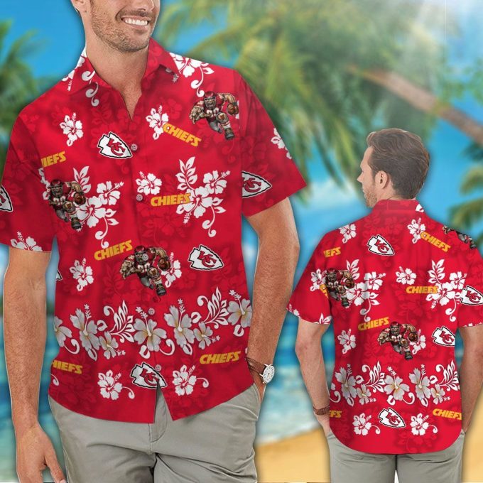 Kansas City Chiefs Hawaiian Shirt Gift for Men Women #14