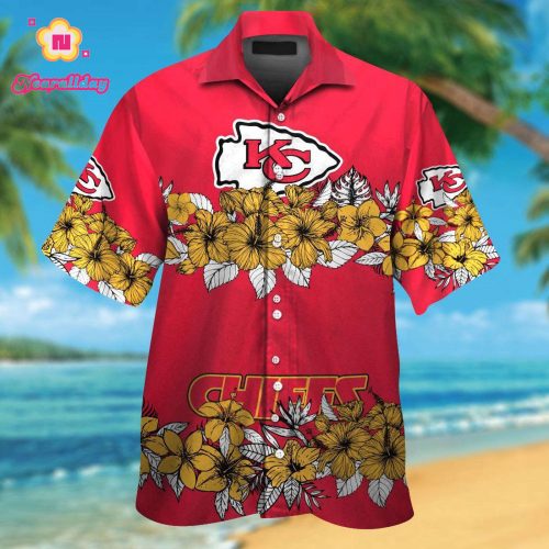 Kansas City Chiefs Hawaiian Shirt Gift for Men Women #25