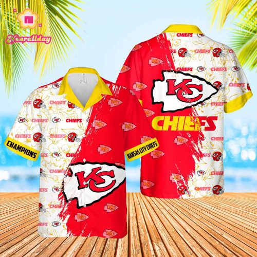 Kansas City Chiefs Super Bowl Champions Hawaii Shirt V4