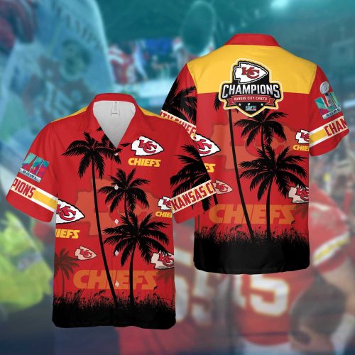 Kansas City Chiefs Super Bowl Champions Hawaii Shirt V6