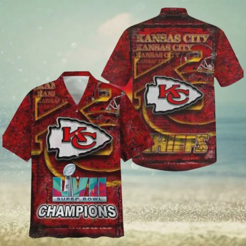 Kansas City Chiefs Super Bowl LVII Hawaiian Shirt