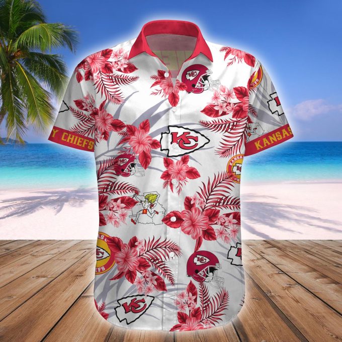Kansas City ChiefsNFL Floral Hawaii Shirt Gift