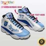 Kansas City Royals Air Jordan 13 Sneaker Custom For Fans  Unisex Shoes Gift