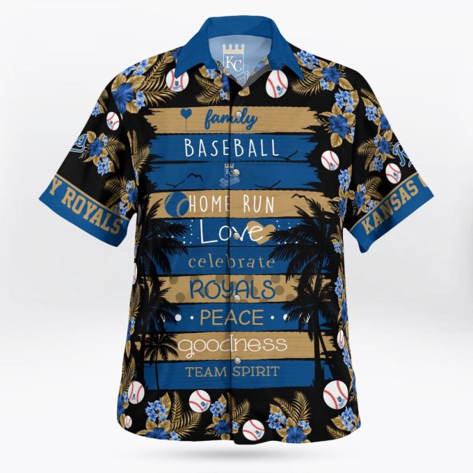 Limited Edition Kansas City Royals Paradise Hawaii Shirt: Exclusive MLB Merchandise
