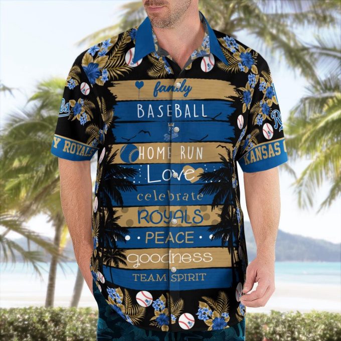 Limited Edition Kansas City Royals Paradise Hawaii Shirt: Exclusive MLB Merchandise
