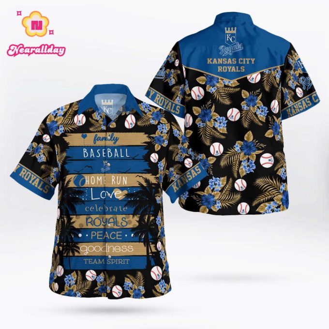 Limited Edition Kansas City Royals Paradise Hawaii Shirt: Exclusive MLB Merchandise