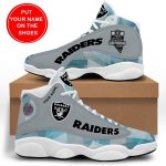 Las Vegas Raiders Air Jordan 13 Sneaker Custom For Fans Gift