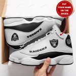 Las Vegas Raiders Air Jordan 13 Sneaker Custom For Fans Gift