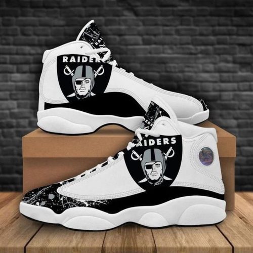 Las Vegas Raiders Air Jordan 13 Sneaker Custom For Fans Gift