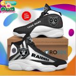 Las Vegas Raiders Air Jordan 13 Sneaker Custom For Fans Gift
