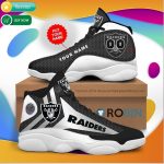 Las Vegas Raiders Air Jordan 13 Sneaker Custom For Fans Gift
