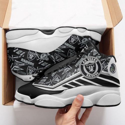 Las Vegas Raiders Air Jordan 13 Sneaker Custom For Fans Gift