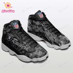 Las Vegas Raiders Air Jordan 13 Sneakers BG141