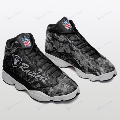 Las Vegas Raiders Air Jordan 13 Sneakers BG141