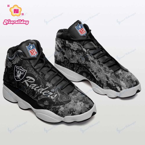 Las Vegas Raiders Air Jordan 13 Sneakers BG141