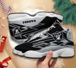 Las Vegas Raiders Air Jordan 13 Sneakers BG166