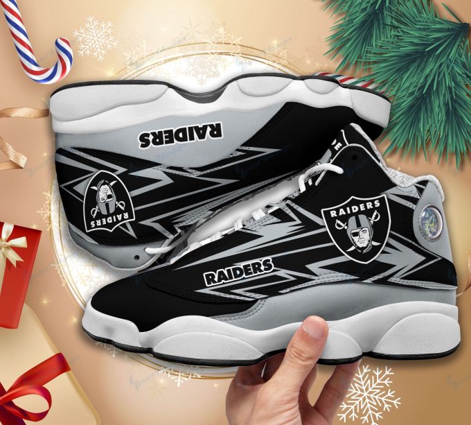 Las Vegas Raiders Air Jordan 13 Sneakers BG166
