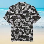 Las Vegas Raiders Camo For Fans Hawaiian Shirt