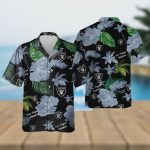 Las Vegas Raiders Color Hibiscus Hawaiian Shirt Las Vegas Raiders Color Hibiscus Hawaiian Shirt