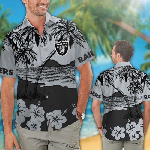 Las Vegas Raiders Hawaiian Shirt Gift for Men Women #12