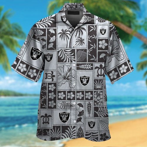 Las Vegas Raiders Hawaiian Shirt Gift for Men Women #7