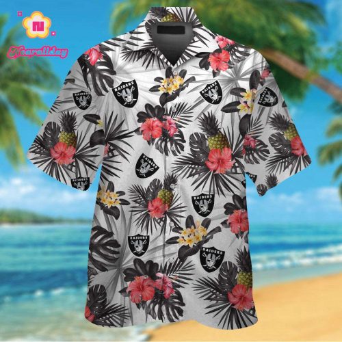 Las Vegas Raiders Hawaiian Shirt Gift for Men Women #9