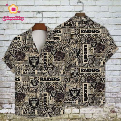 Las Vegas Raiders – National Football League 2025 AOP Hawaiian Shirt V15