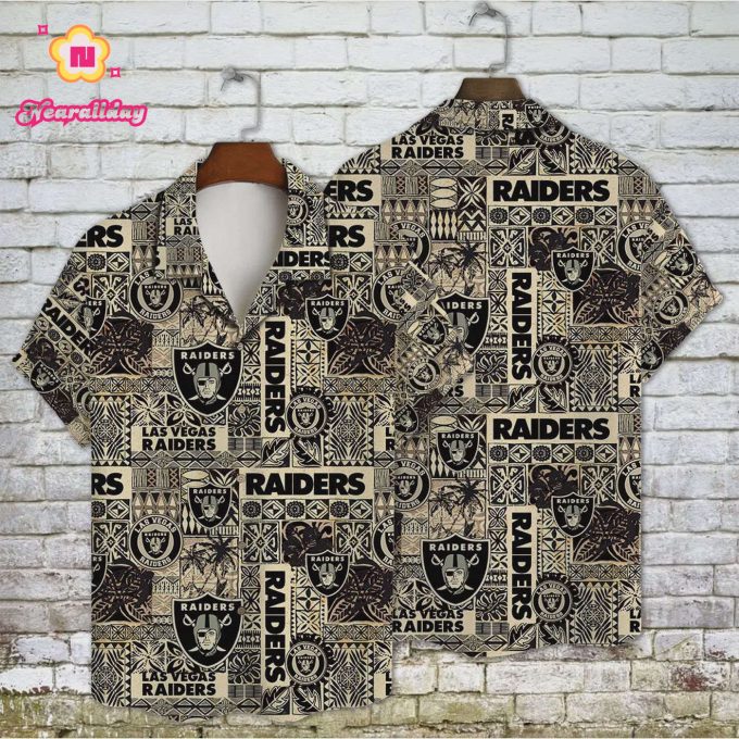 Las Vegas Raiders – National Football League 2025 AOP Hawaiian Shirt V15